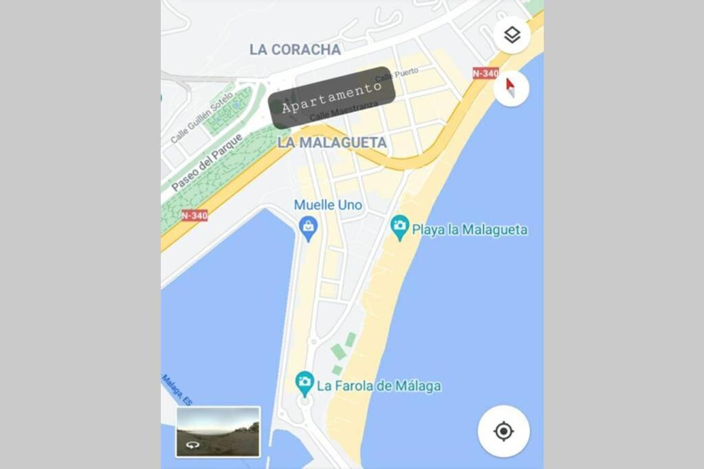 Nuevo Apartamento Lujo Playa Malagueta-Centro Malaga Ngoại thất bức ảnh