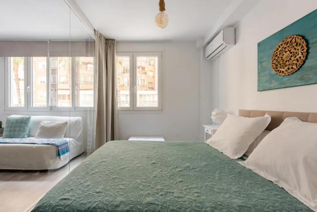 Nuevo Apartamento Lujo Playa Malagueta-Centro Malaga Ngoại thất bức ảnh