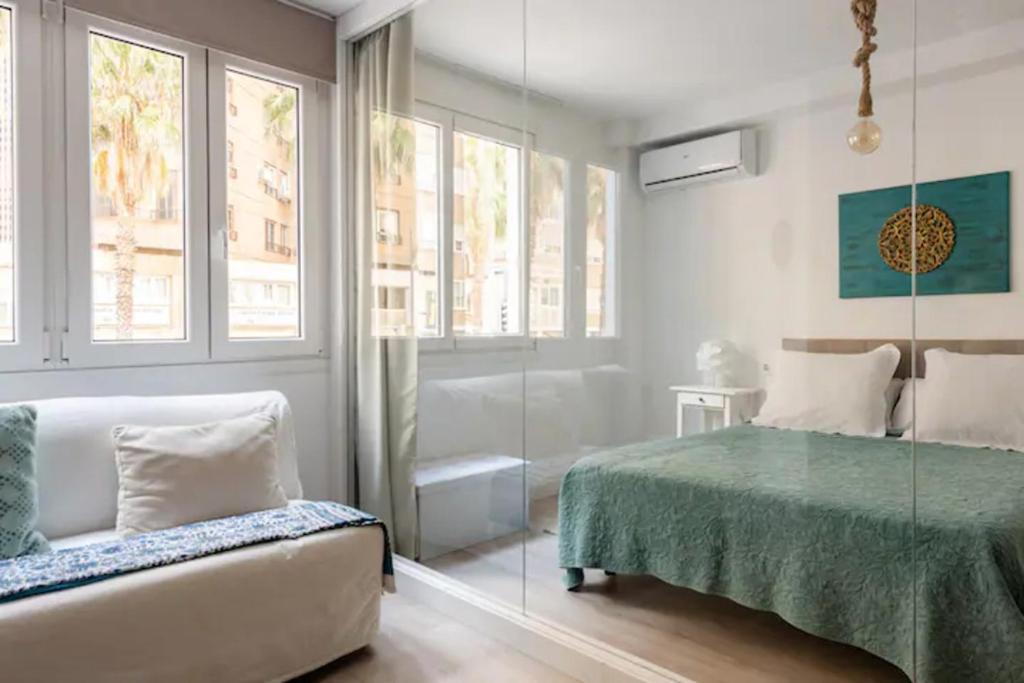 Nuevo Apartamento Lujo Playa Malagueta-Centro Malaga Ngoại thất bức ảnh